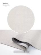 tapis laine rond 100cm / CHINA