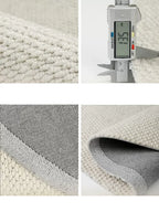 tapis laine rond