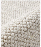tapis laine rond
