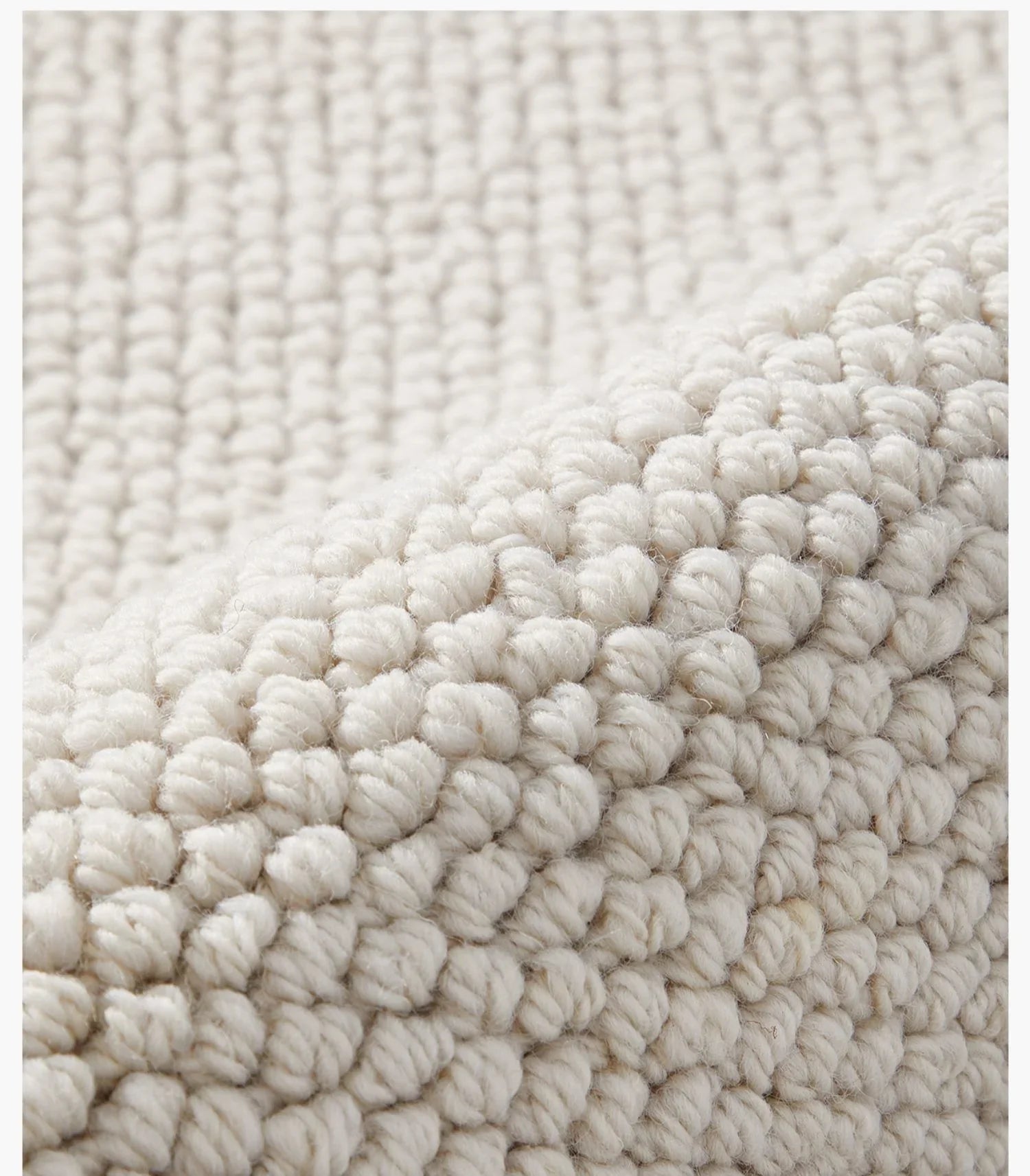 tapis laine rond