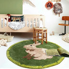 tapis lapin chambre enfant