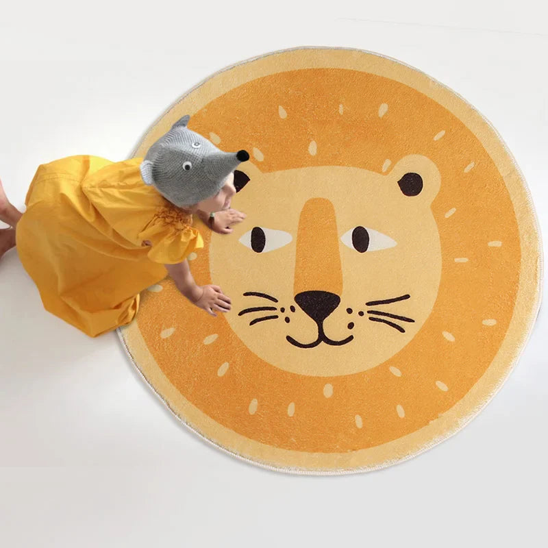 tapis lion enfant