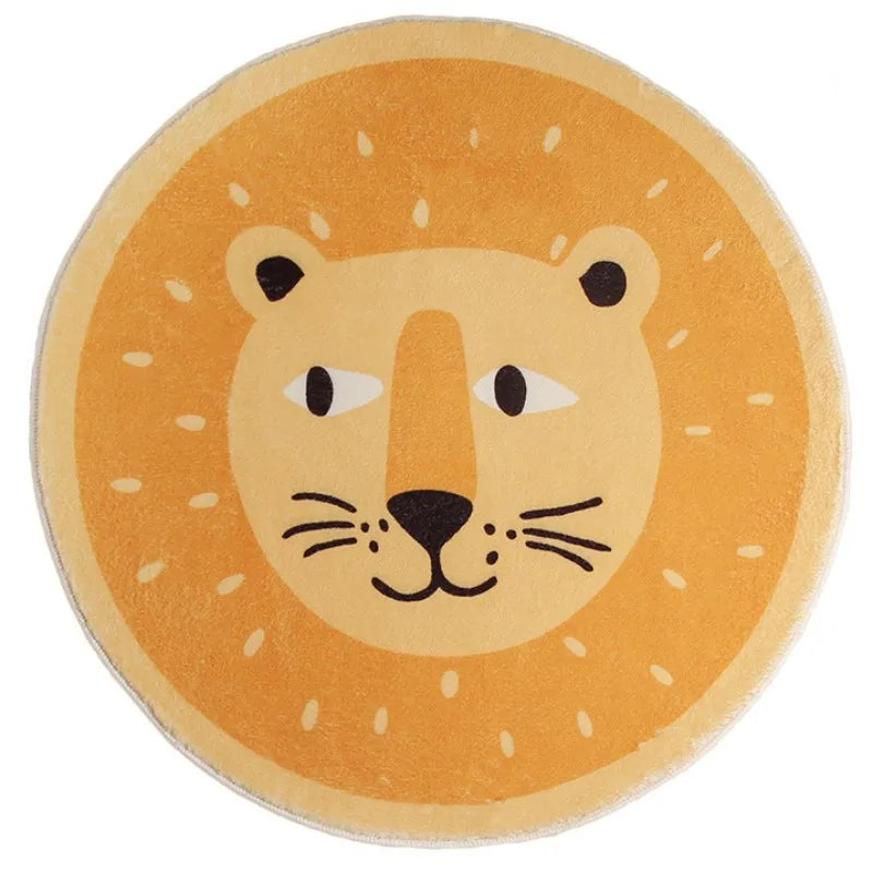 tapis lion enfant 80cm