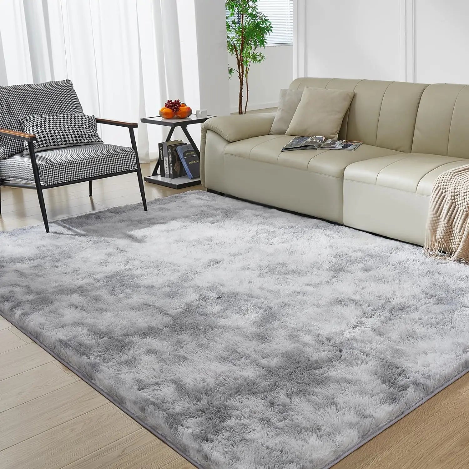 tapis long poil 40x60cm
