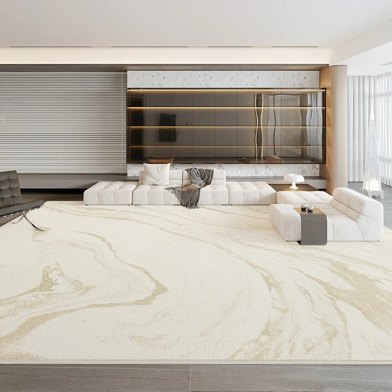 tapis marbre doré 60x90cm