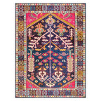 tapis marocain rouge 80x120cm
