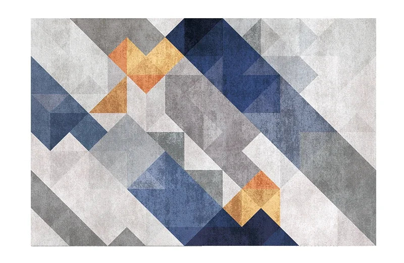 tapis moderne abstrait 60x90cm