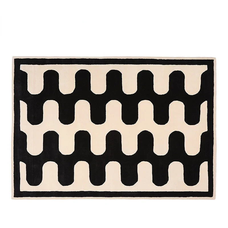 tapis moderne de luxe 80x120cm