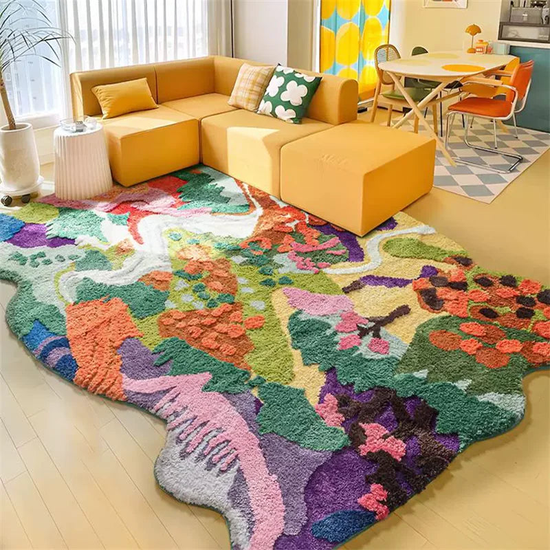 tapis moderne de salon
