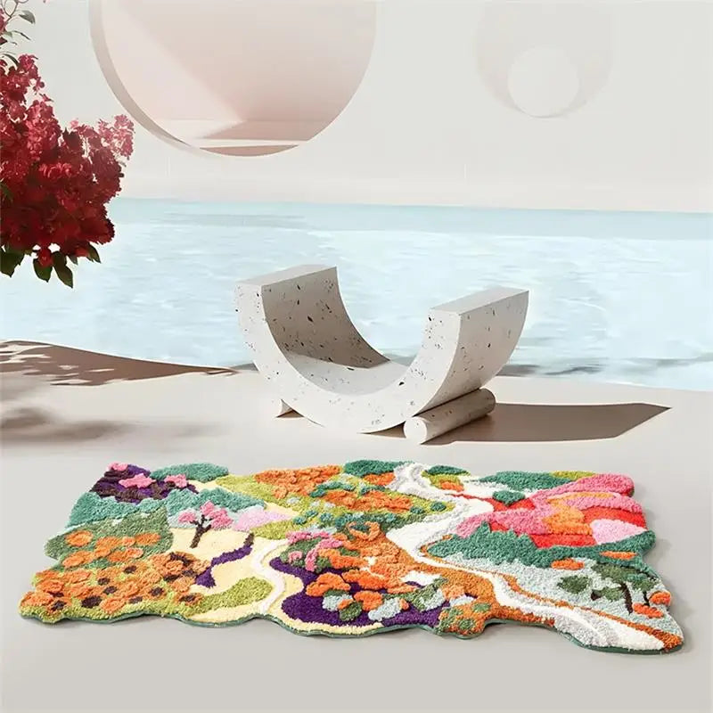 tapis moderne de salon