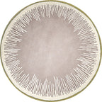 tapis moderne rond 80x80cm