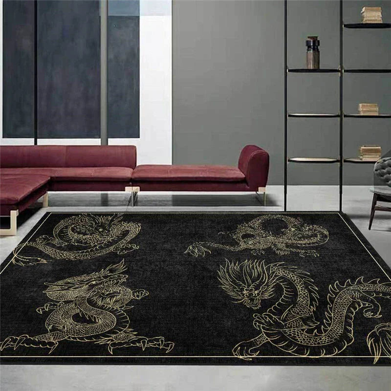 tapis motif chinois