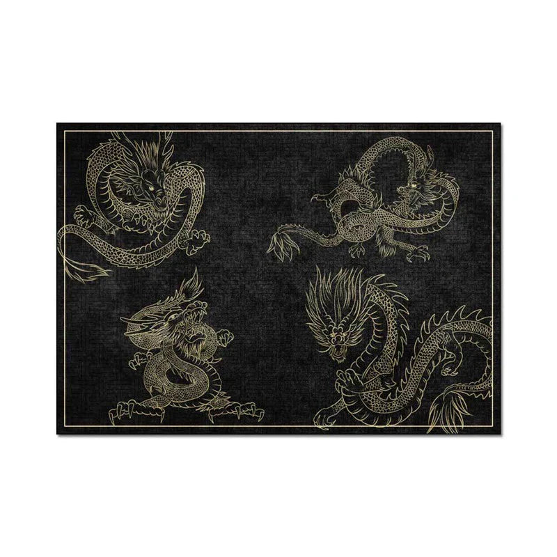 tapis motif chinois 60x90cm