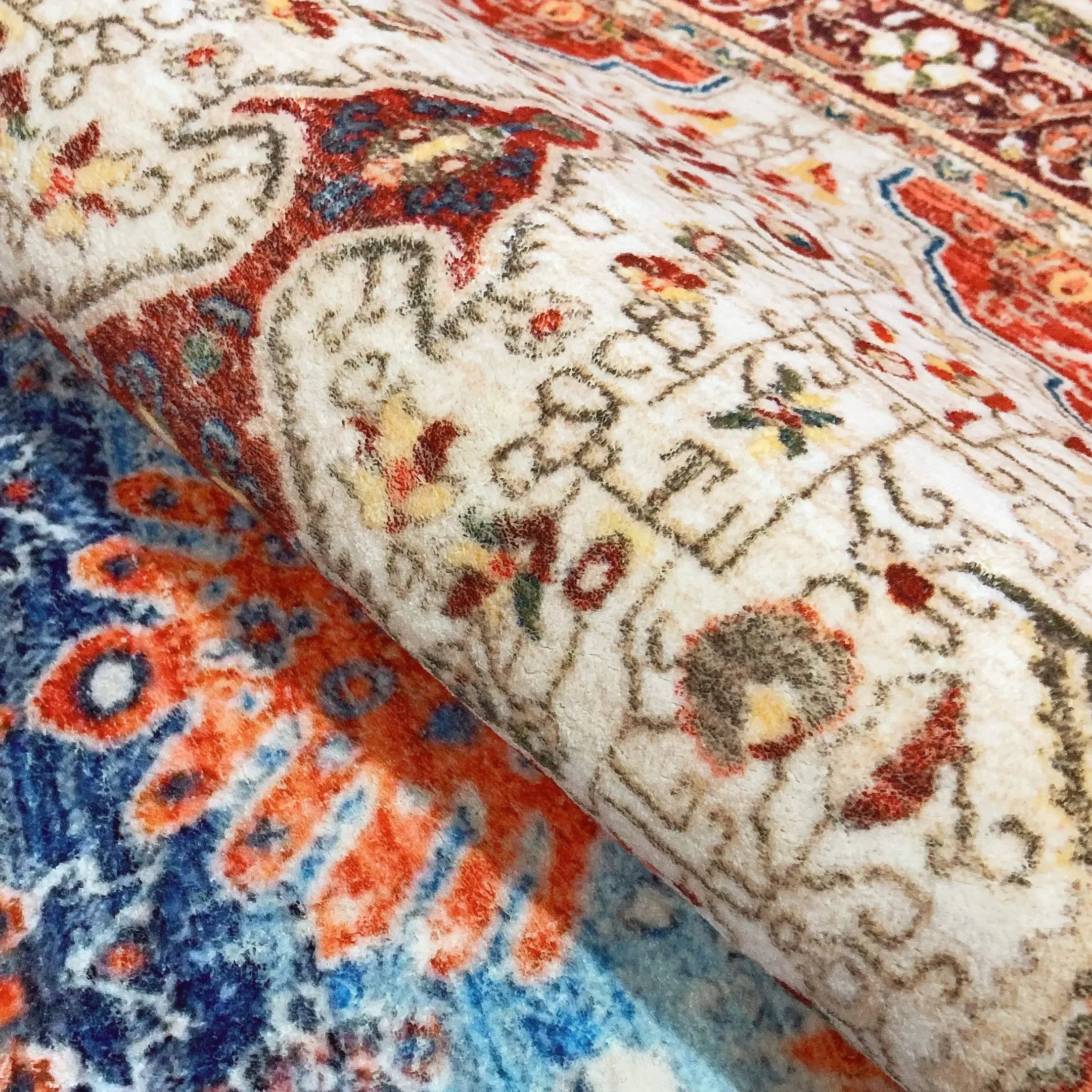 tapis motif indien