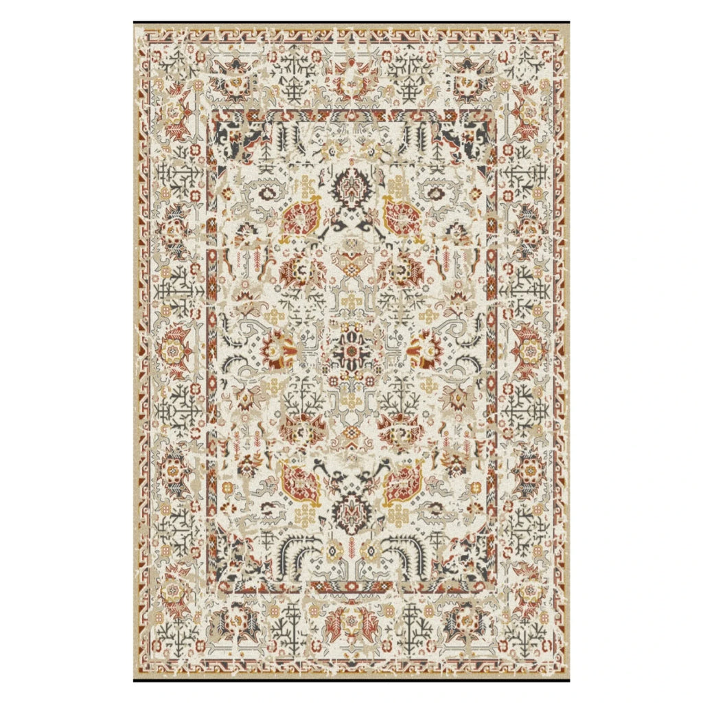 tapis motif indien 40x60cm