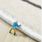 tapis motif marbre