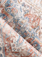 tapis motif rétro