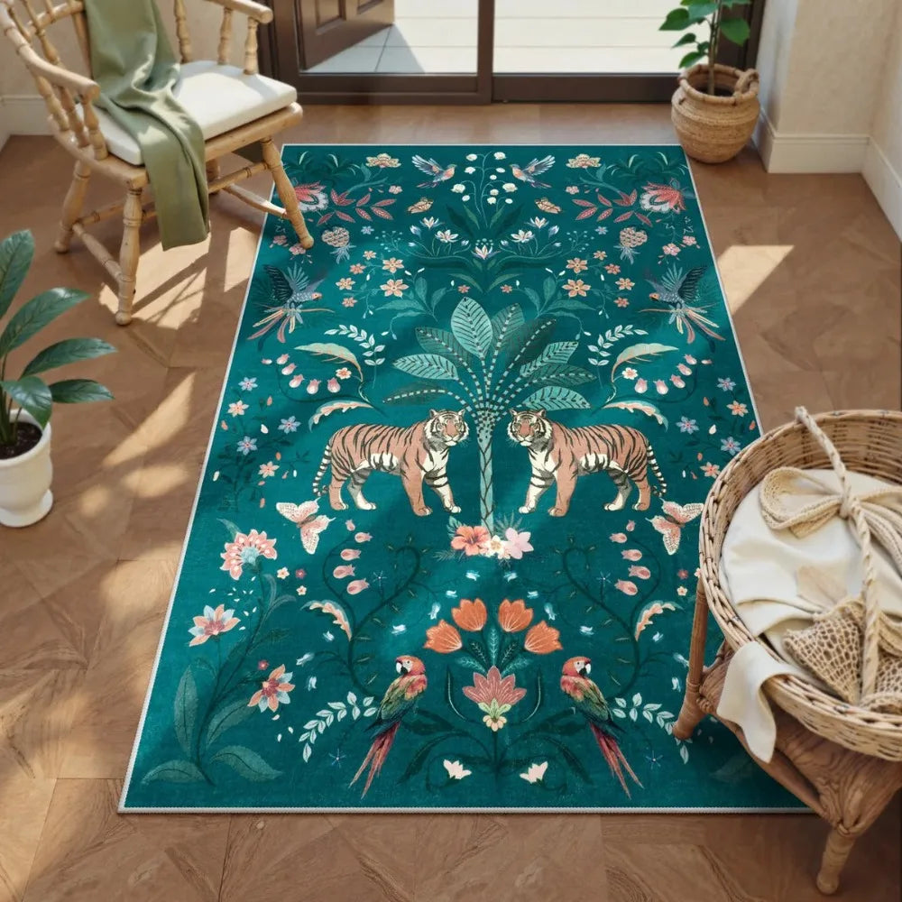 tapis motif tigre