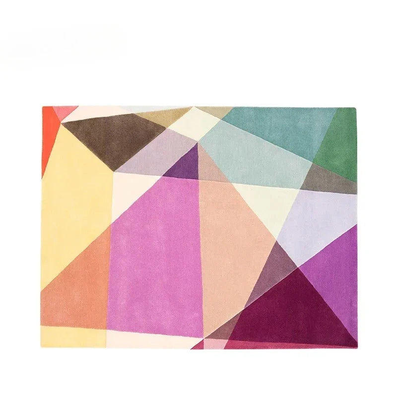 tapis motifs géométriques 80x120cm