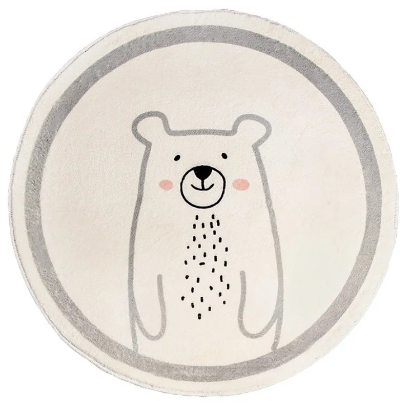 tapis ours chambre bébé 80cm