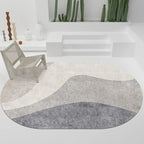 tapis ovale
