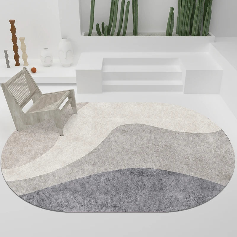 tapis ovale