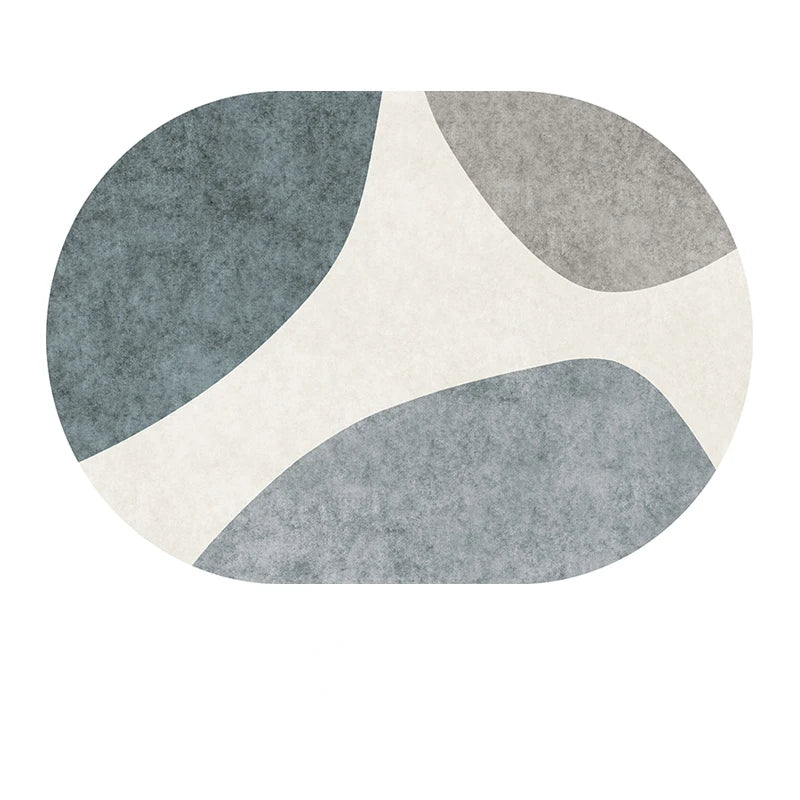tapis ovale design 80x120cm