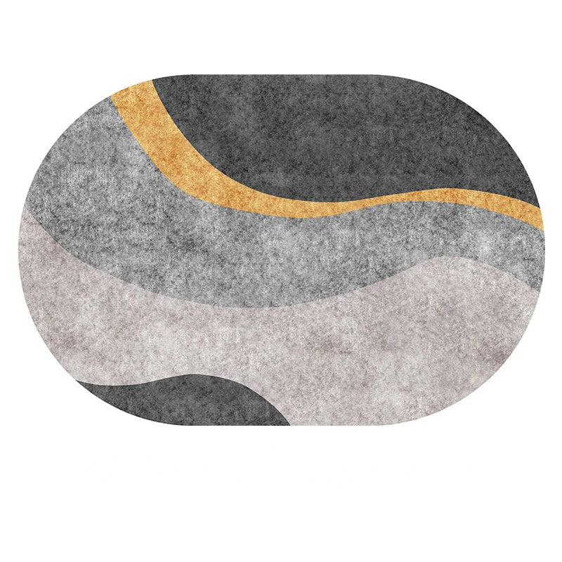 tapis ovale salon 80x120cm