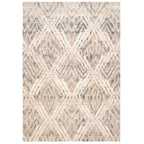 tapis poil ras beige 40x60cm