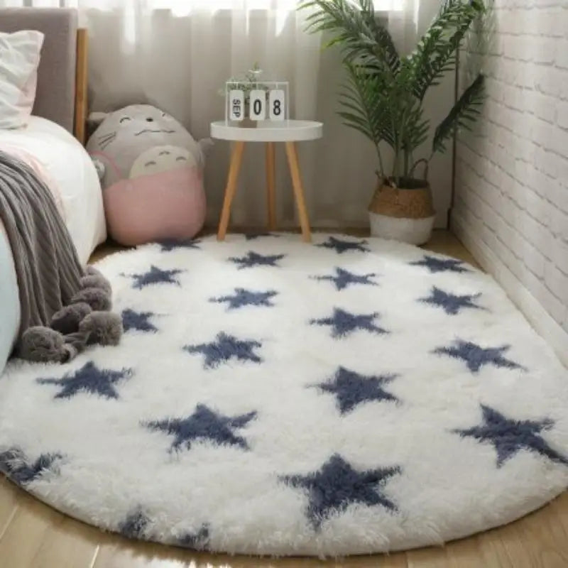 tapis poils long 50x120cm