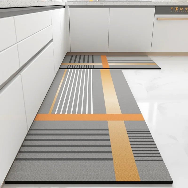 tapis pour cuisine lavable GU1390 P / 1pc 40x120cm