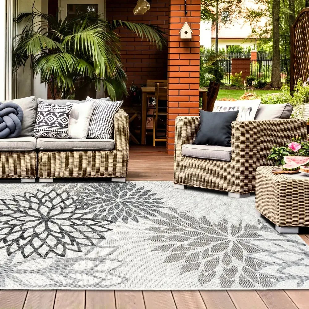 tapis pour salon de jardin