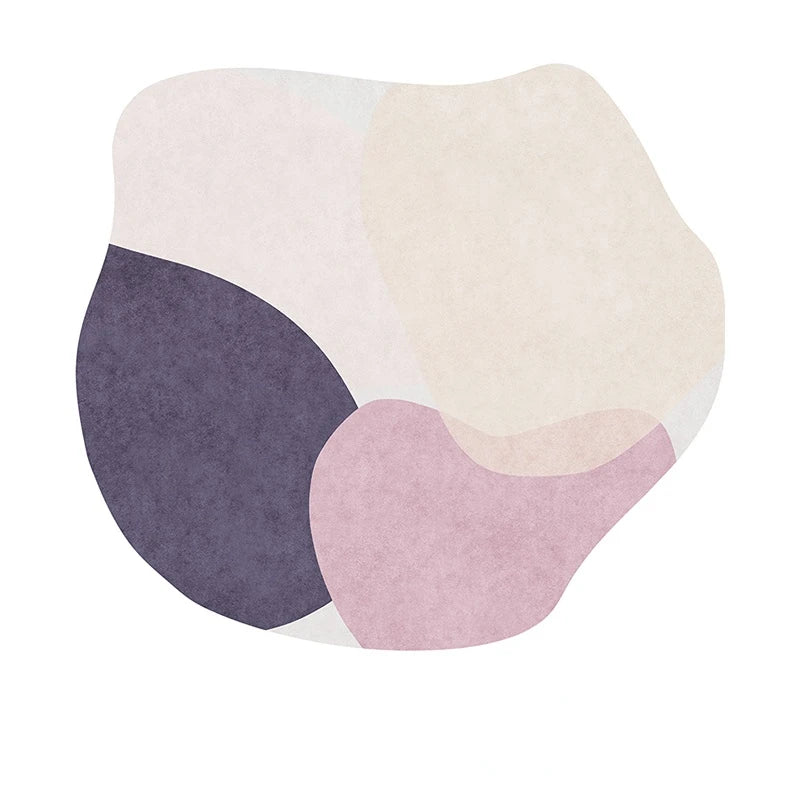 tapis rond chambre bébé 80cm