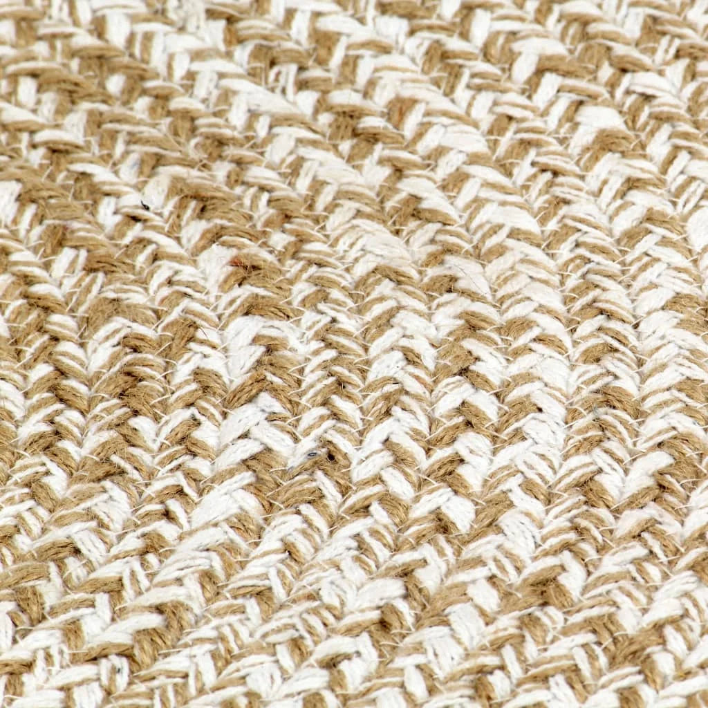 tapis rond jute