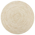 tapis rond jute