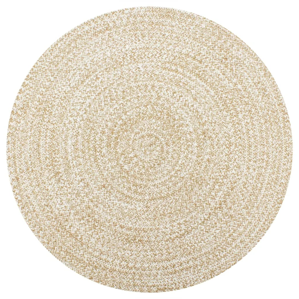 tapis rond jute