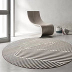 tapis ronds modernes