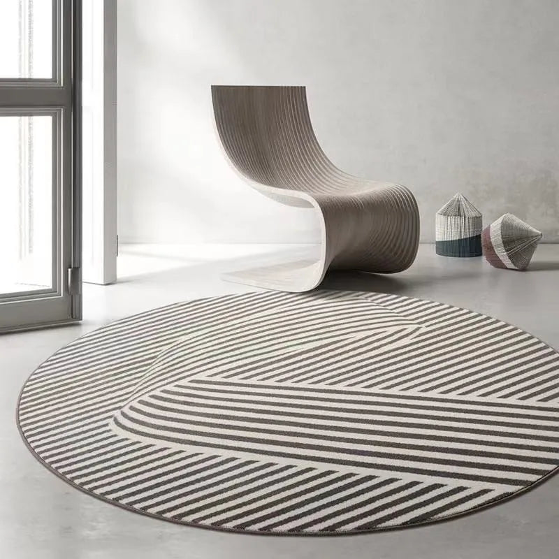 tapis ronds modernes