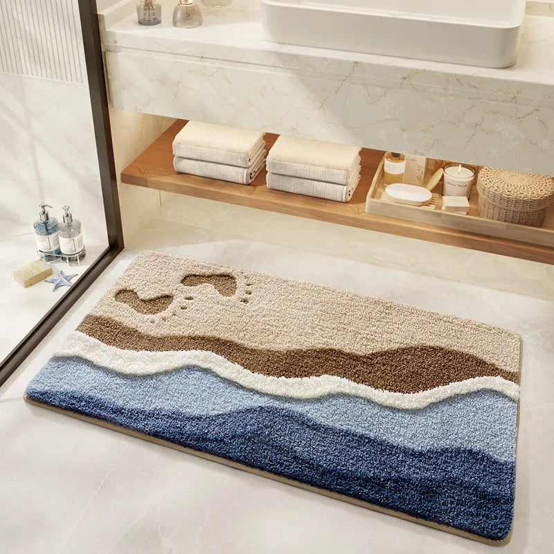 tapis salle de bain antidérapant 50x80cm