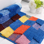 tapis salle de bain coloré