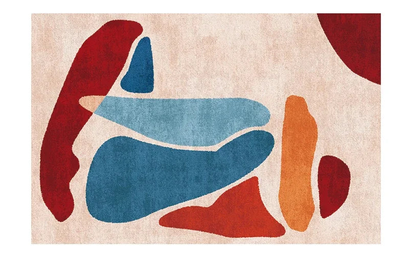 tapis salon abstrait 60x90cm