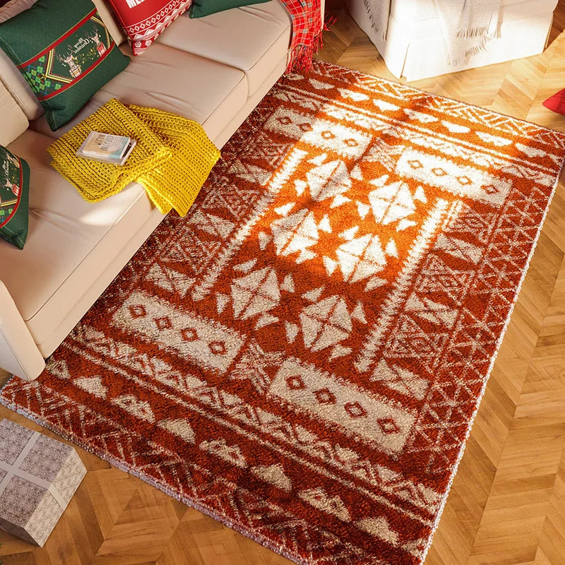 tapis salon bohème