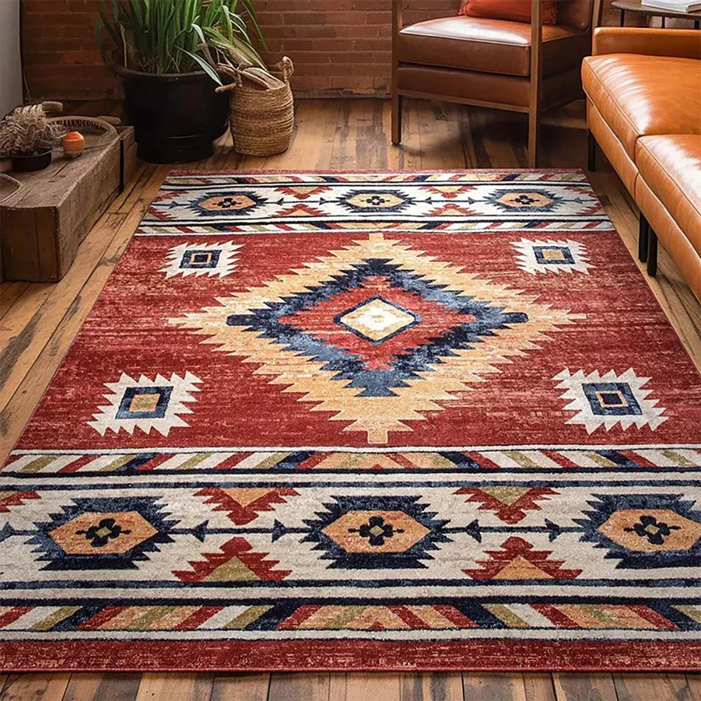 tapis salon bohème chic