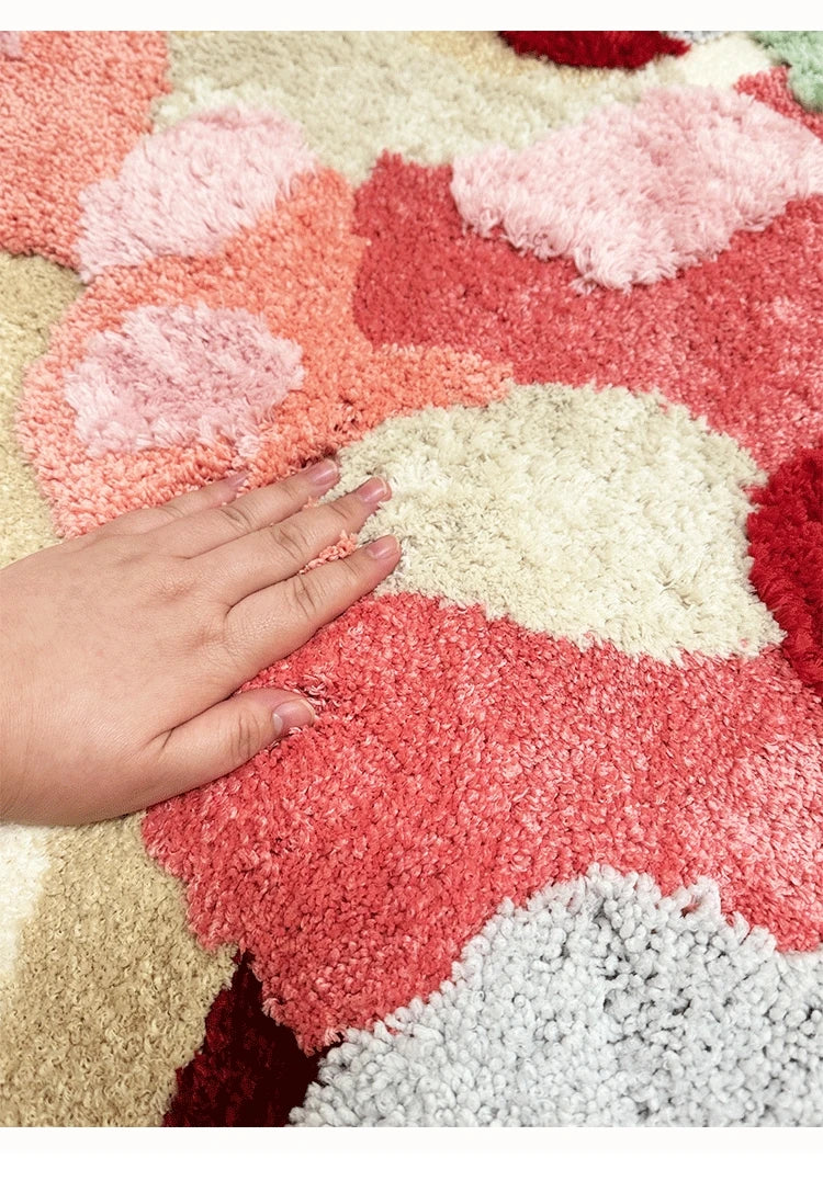 tapis salon design luxe
