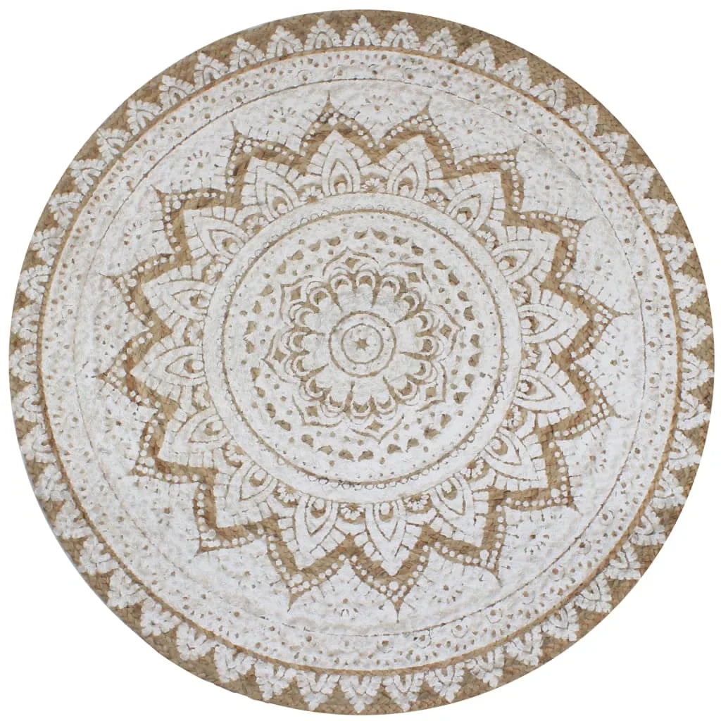 tapis salon en jute