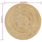 tapis salon jute