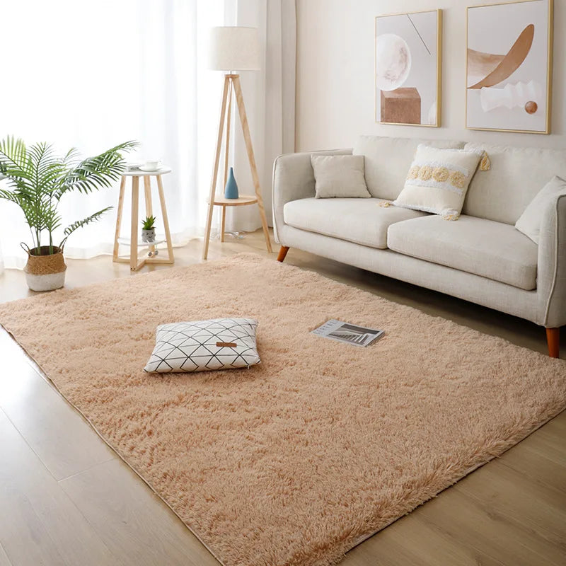 tapis salon shaggy 40x60cm