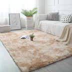 tapis shaggy beige 40x60cm