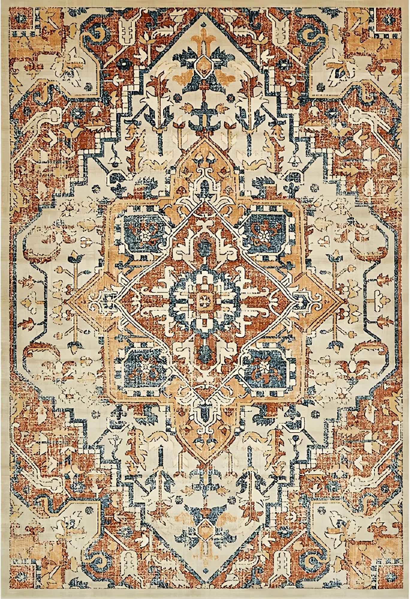 tapis style persan 40x60cm