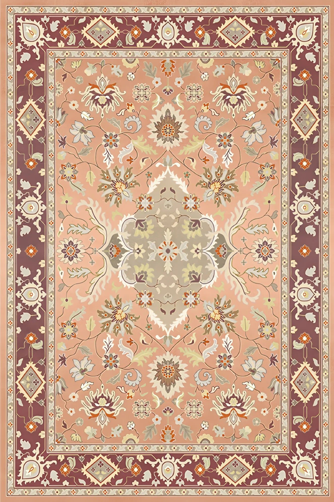 tapis style perse 40x60cm